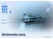 Wischermotor vorne BMW 3er (E46) 0390241712