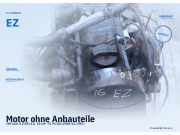 Motor ohne Anbauteile VW Golf II (19E) EZ