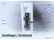 Heckklappe / Heckdeckel VW Transporter T3 Pritsche/Fahrgestell (2)