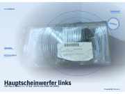 Hauptscheinwerfer links VW Polo II (86C)