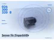 Sensor für Einparkhilfe OPEL Signum (Z-C/S) 0263003208