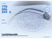 Lambdasonde RENAULT Megane I (BA) 7700868496