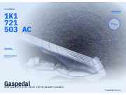 Gaspedal SEAT Leon (1P) 1K1721503AC