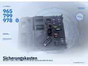 Sicherungskasten PEUGEOT 206+ (T3E) 9657999780