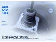 Bremskraftverstärker AUDI A6 Avant (4A5,C8) 4K0612103