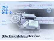 Motor Fensterheber rechts vorne PEUGEOT 307 9637130480