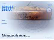 Blinker rechts vorne FORD Sierra (GBG, GBG 4) 83BG13368AA