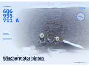 Wischermotor hinten VW Polo IV (9N, 9A) 6Q6955711C 6Q6955711A