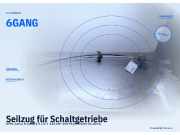 Seilzug für Schaltgetriebe Opel Zafira B (A05) 1.9 Cdti 110 kW (07.2005–04.2015) 6 6 GANG