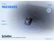 Schalter OPEL Astra F 90228201