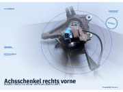 Achsschenkel rechts vorne PEUGEOT 206 CC