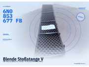 Blende Stoßstange VW Polo III (6N2) 6N0853677FB