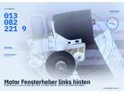 Motor Fensterheber links hinten FORD Focus II Turnier (DA, DS, FFS) 14303 0130822219