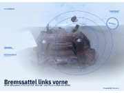 Bremssattel links vorne SEAT Alhambra I (7V)
