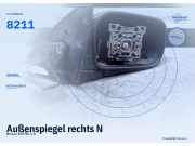 Außenspiegel rechts Nissan 100 NX (B13) 8211