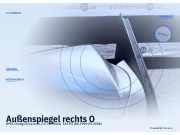 Außenspiegel rechts OPEL Omega B Caravan