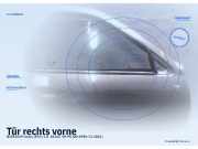 Tür rechts vorne NISSAN Primera (P11)