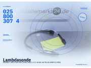 Lambdasonde PEUGEOT 205 I Cabriolet (741B, 20D) 0258003074