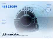 Lichtmaschine FIAT Punto Van (188) 46813059