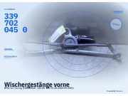 Wischergestänge vorne BMW 3er Touring (E46) 3397020450