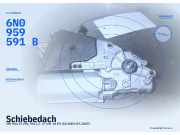 Schiebedach VW Polo IV (9N, 9A) 6N0959591B