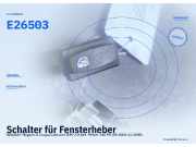 Schalter für Fensterheber RENAULT Megane II Coupe/Cabriolet (EM) E26503