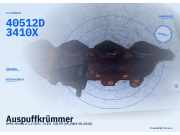 Auspuffkrümmer OPEL Meriva A 40512D3410X