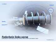 Federbein links vorne FORD Focus II Turnier (DA, DS, FFS)