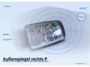 Außenspiegel rechts PEUGEOT 205 I (741A/C)