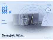 Steuergerät Lüfter VW Polo V (6R, 6C) 1J0919506M