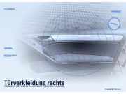 Türverkleidung rechts VW Golf VI (5K)