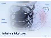 Federbein links vorne FORD Puma (ECT)