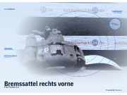 Bremssattel rechts vorne Fiat Panda (169)