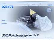 (256398 Außenspiegel rechts VW Golf VI (5K) VG0387323) 023691