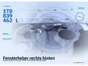 Fensterheber rechts hinten VW Touran I (1T1) 1T0839462N 1T0839462L