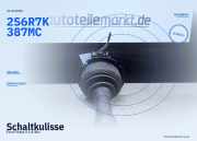 Schaltkulisse Ford Fiesta V (JD, JH) 2S6R7K387MC