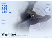 Türgriff links RENAULT Twingo I (C06) 7700822426