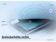 Dreieckscheibe rechts OPEL Zafira B (A05)