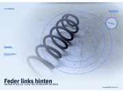 Feder links hinten VW Golf IV (1J)