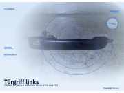 Türgriff links VW Golf III (1H)