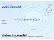 Hinterachse komplett OPEL Insignia A Sports Tourer (G09) 22878170AA