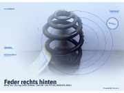 Feder rechts hinten BMW 3er Touring (E46)