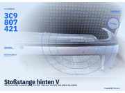 Stoßstange hinten VW Passat B6 Variant (3C5) 3C9807421