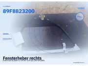 Fensterheber rechts FORD Fiesta II (FBD) 89FBB23200