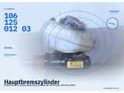 Hauptbremszylinder FORD Escort VI Stufenheck (GAL) 10612501203