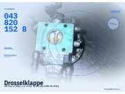 Drosselklappe VW Polo II (86C) 0438201528