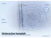 Hinterachse komplett VW Caddy III Maxi Kombi (2KB)