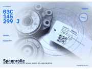 Spannrolle VW Touran I (1T1) 03C145299J