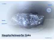 Hauptscheinwerfer links MAZDA 323 F VI (BJ)