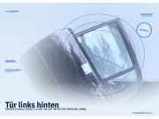 Tür links hinten SMART Forfour (454)